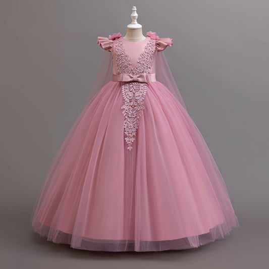 Long Lace Party Dress