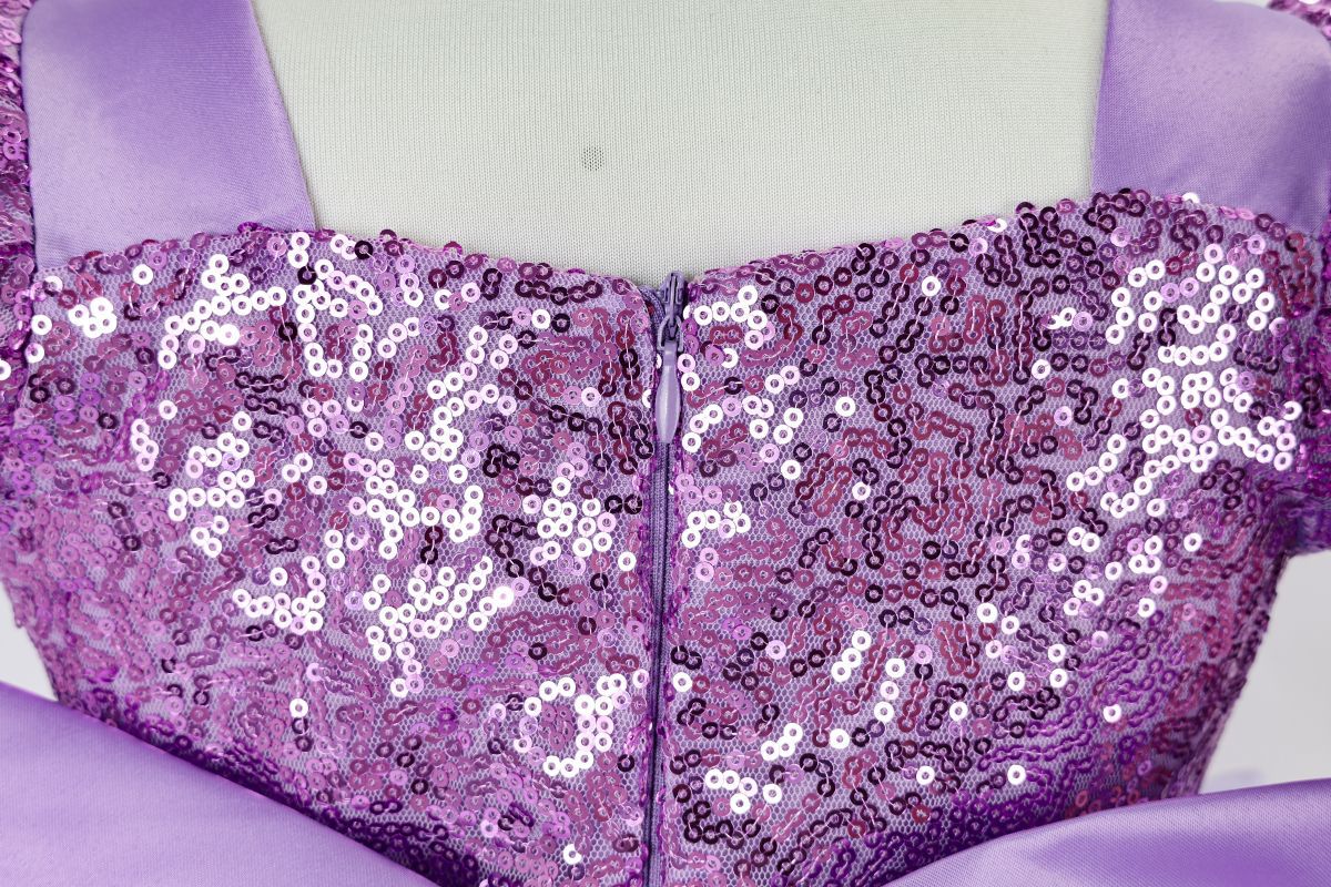 Sparkly Purple Party Dress