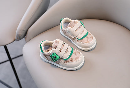 Children's Teddy Bear Sneakers with Velcro