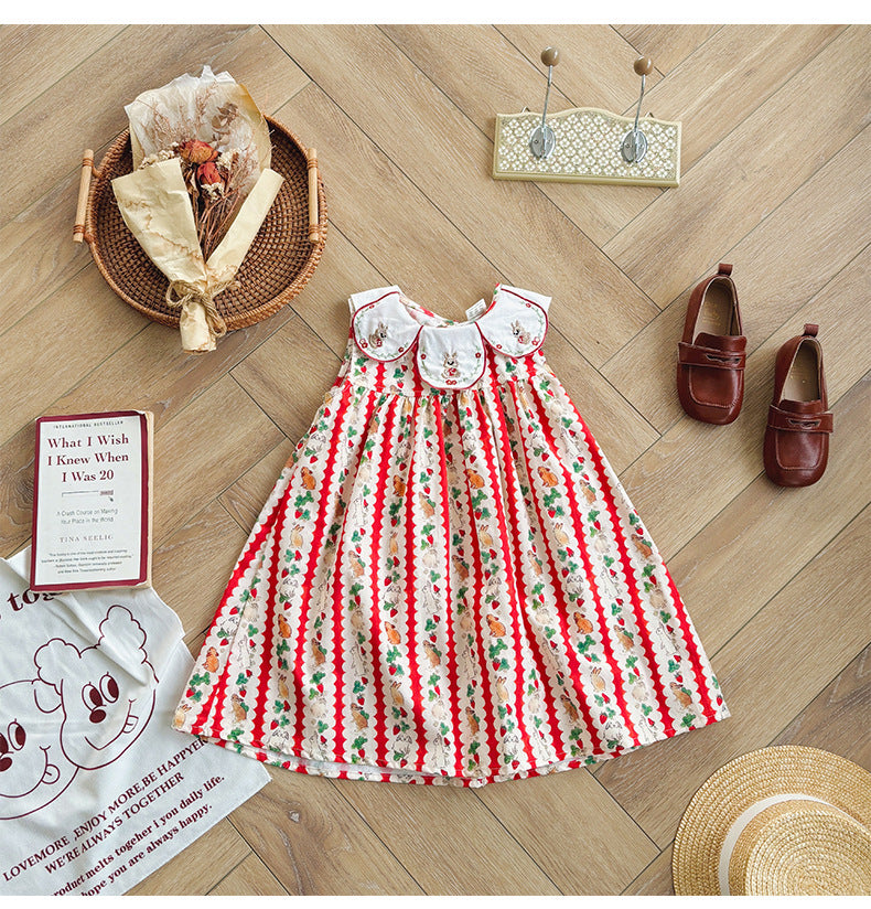 Children's Summer Bunnies Dress