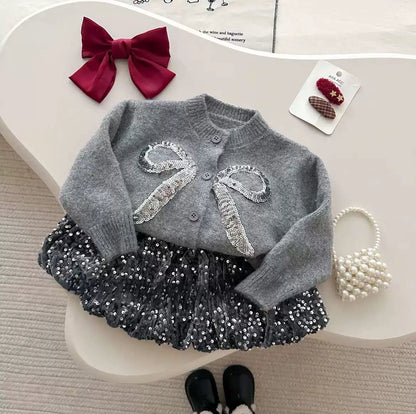 Girls’ Bow & Sparkle Set