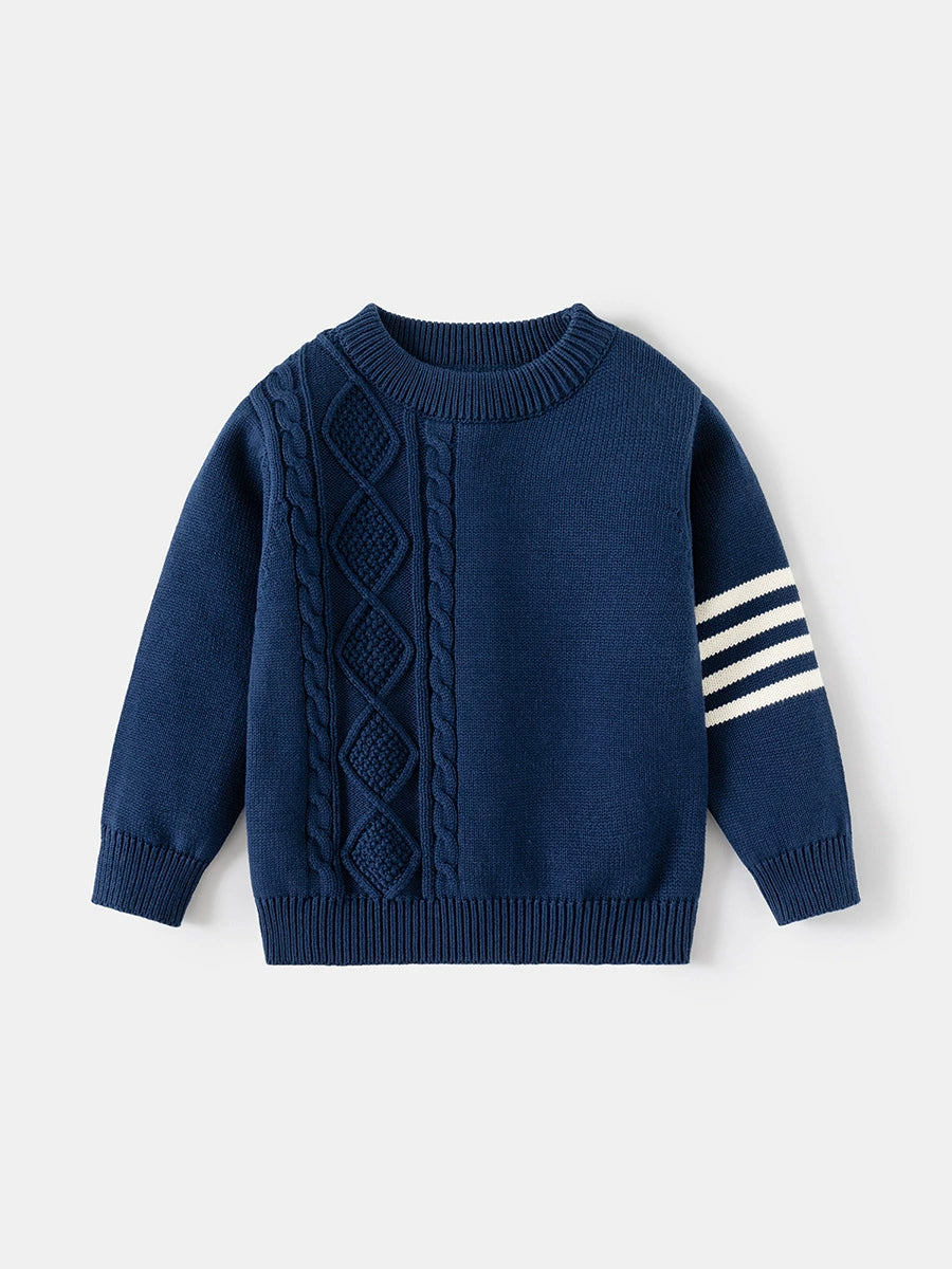 Children's Stripe Knitting Sweater