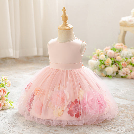 Children's Dress Barra Flores