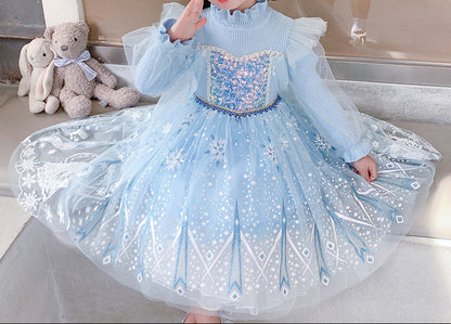 Bright Blue Party Dress