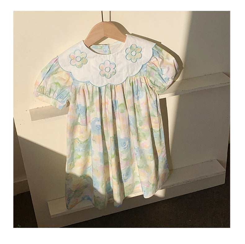 Children's Summer Flower Dress