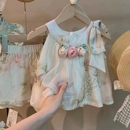 Conjunto infantil Boutique Roses 