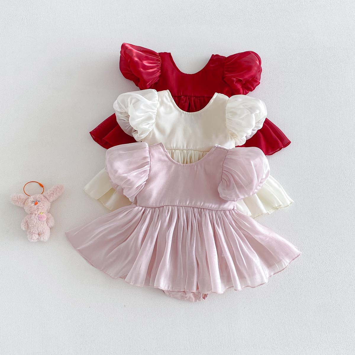 Children's Puff Sleeve Dress