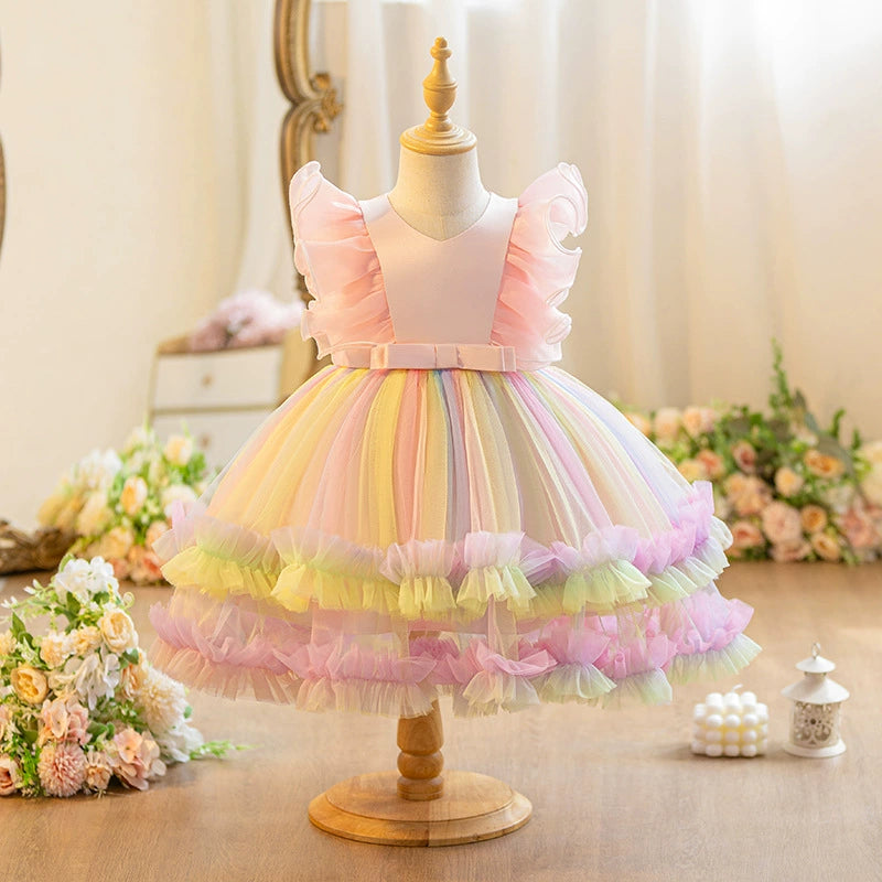 Tulle Colors Party Dress