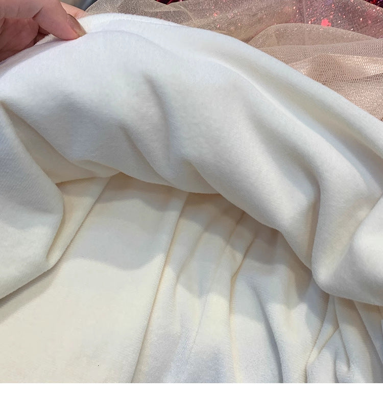 Children's Velvet Sequin Dress