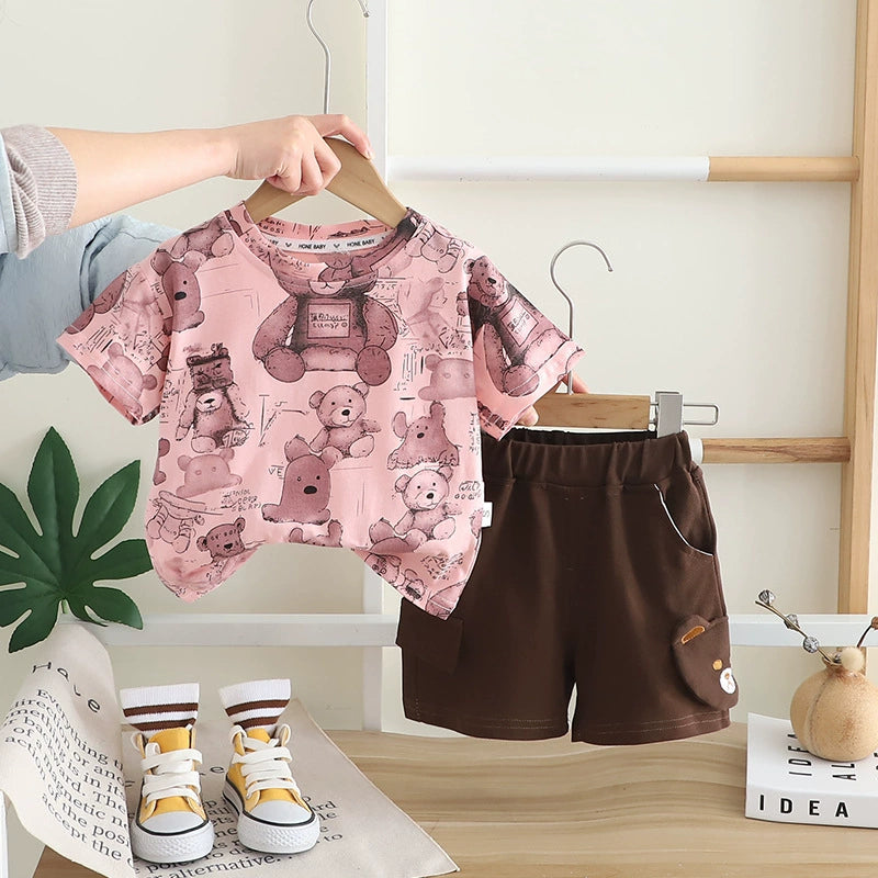 Boys' Teddy Bear Set