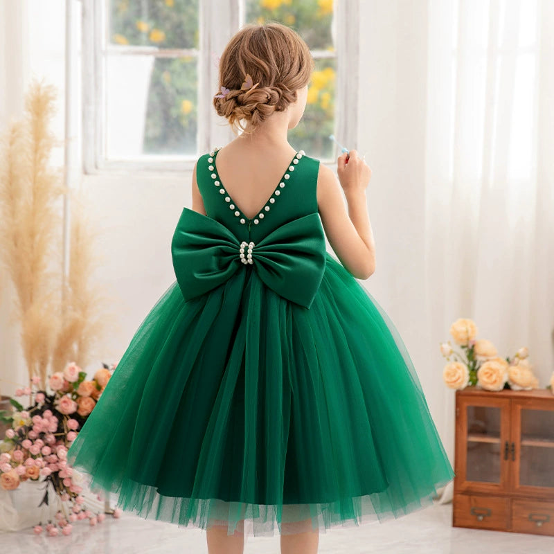 Girls’ Pearl Party Dress