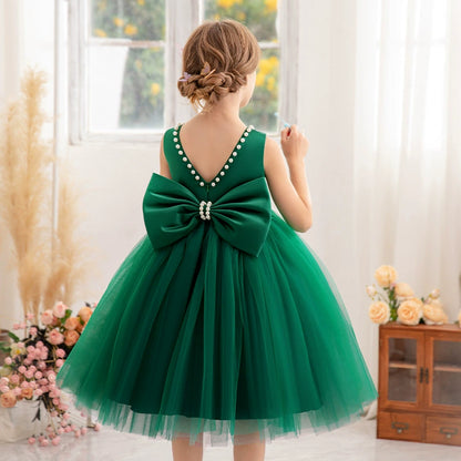 Girls’ Pearl Party Dress