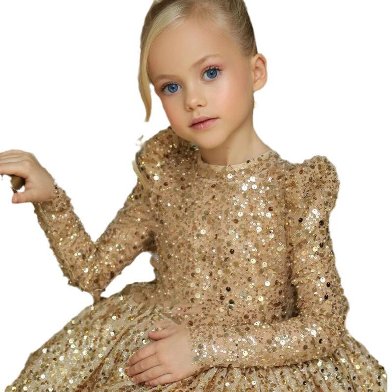 Shiny Sequin Party Dress