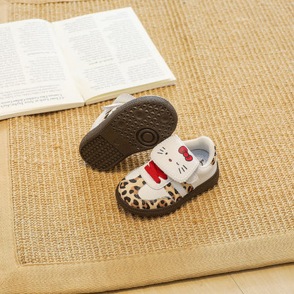 Children's Female AD Leopard Sneakers