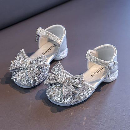 Sandalias de moda para niños brillantes 