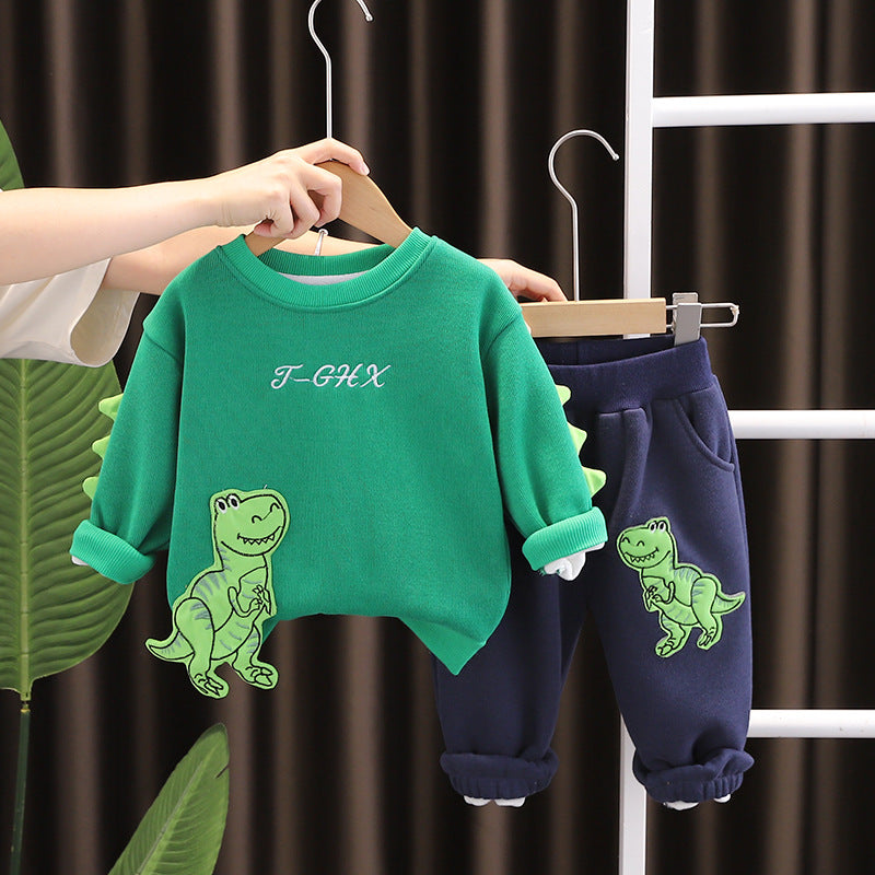 Conjunto de dinosaurios para niños 
