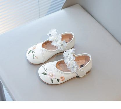 Florzinhas de zapatos para niñas 