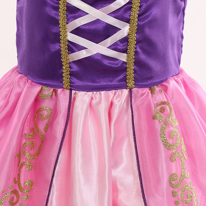 Pink Party Dress with Accessories