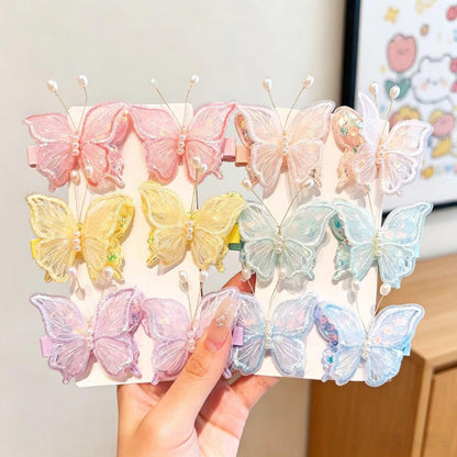 Little Butterfly Hair Clips