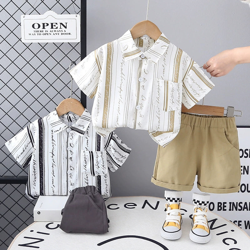 Children's Set Men's Stripes Bag