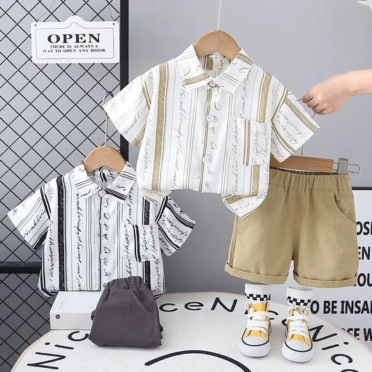 Children's Set Men's Stripes Bag