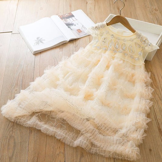 Shiny Tulle Children's Dress