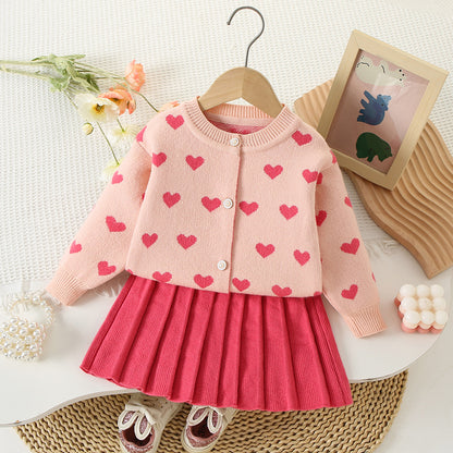 Love Winter Girls' Set