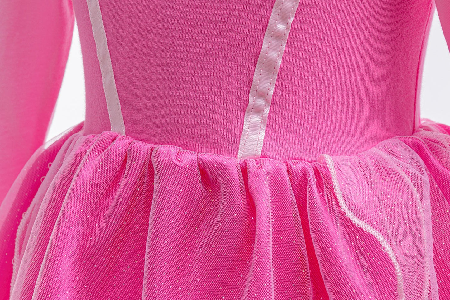 Pink Children's Dress with Bow