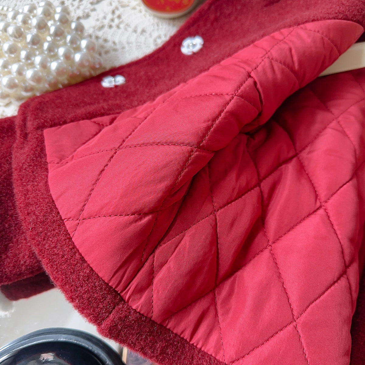 Red Checkered Children's Set