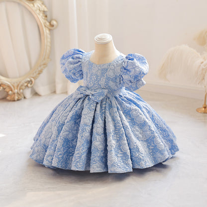 Luxury Floral Party Dress