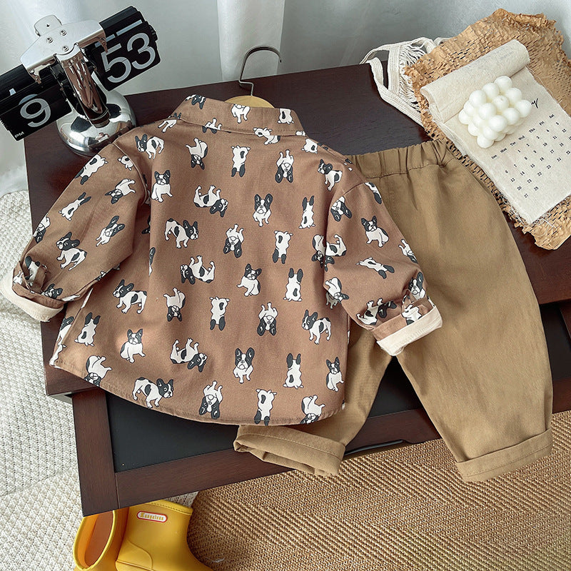 3-Piece Children's Set - Puppy Design
