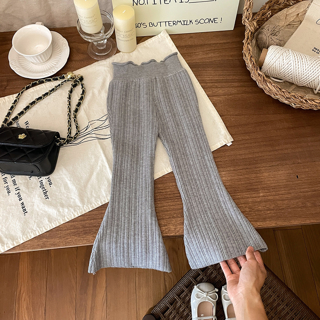Girls' Knitted Trousers