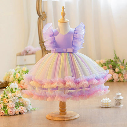 Tulle Colors Party Dress