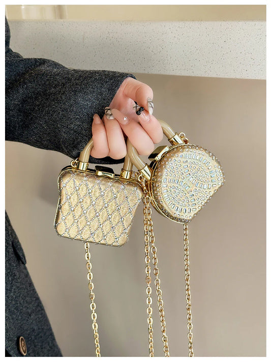 Bolso infantil con correa de cadena 