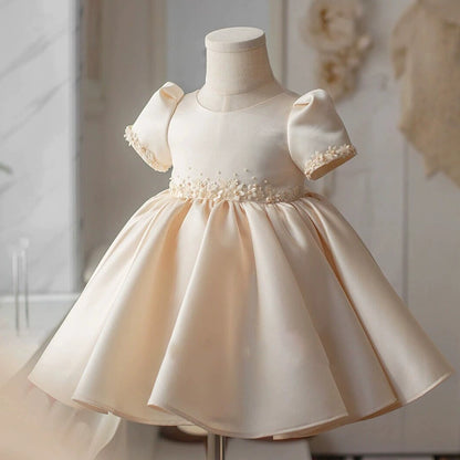 Children's Party Dress with Flowers