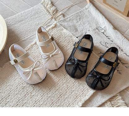 Children's Ballet Flats with Bow