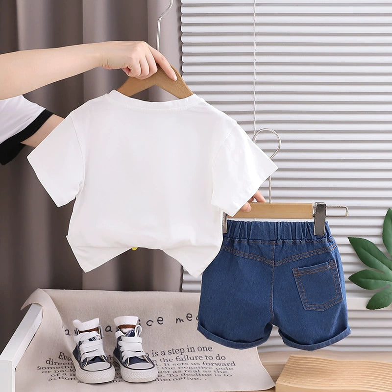Boys' Outfit with Animals and Jeans