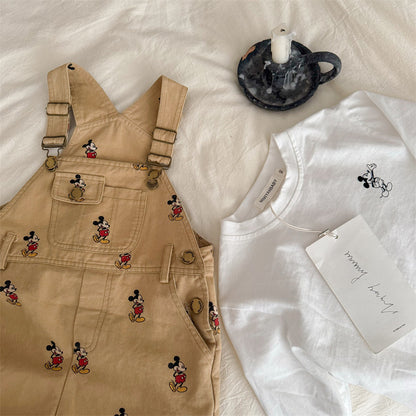 MK Mouse Kids' Overall & Top Set