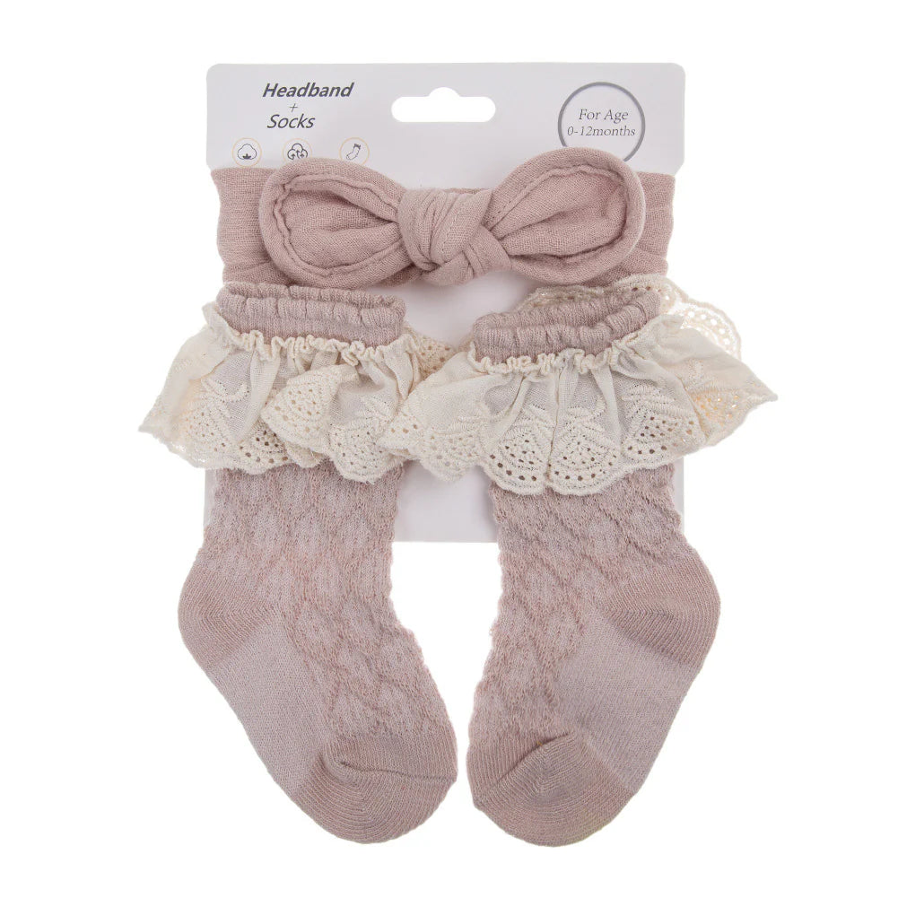 Calcetines + Diadema para Niños 
