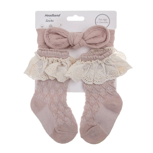 Calcetines + Diadema para Niños 