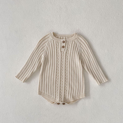 Girls' Knitted Bodysuit