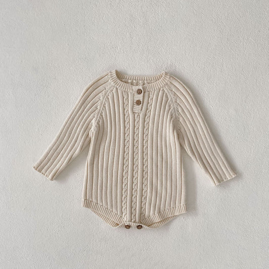 Girls' Knitted Bodysuit