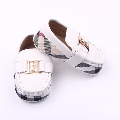 Children's B Checkered Shoe