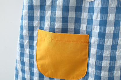 Apple Plaid Children's Dress