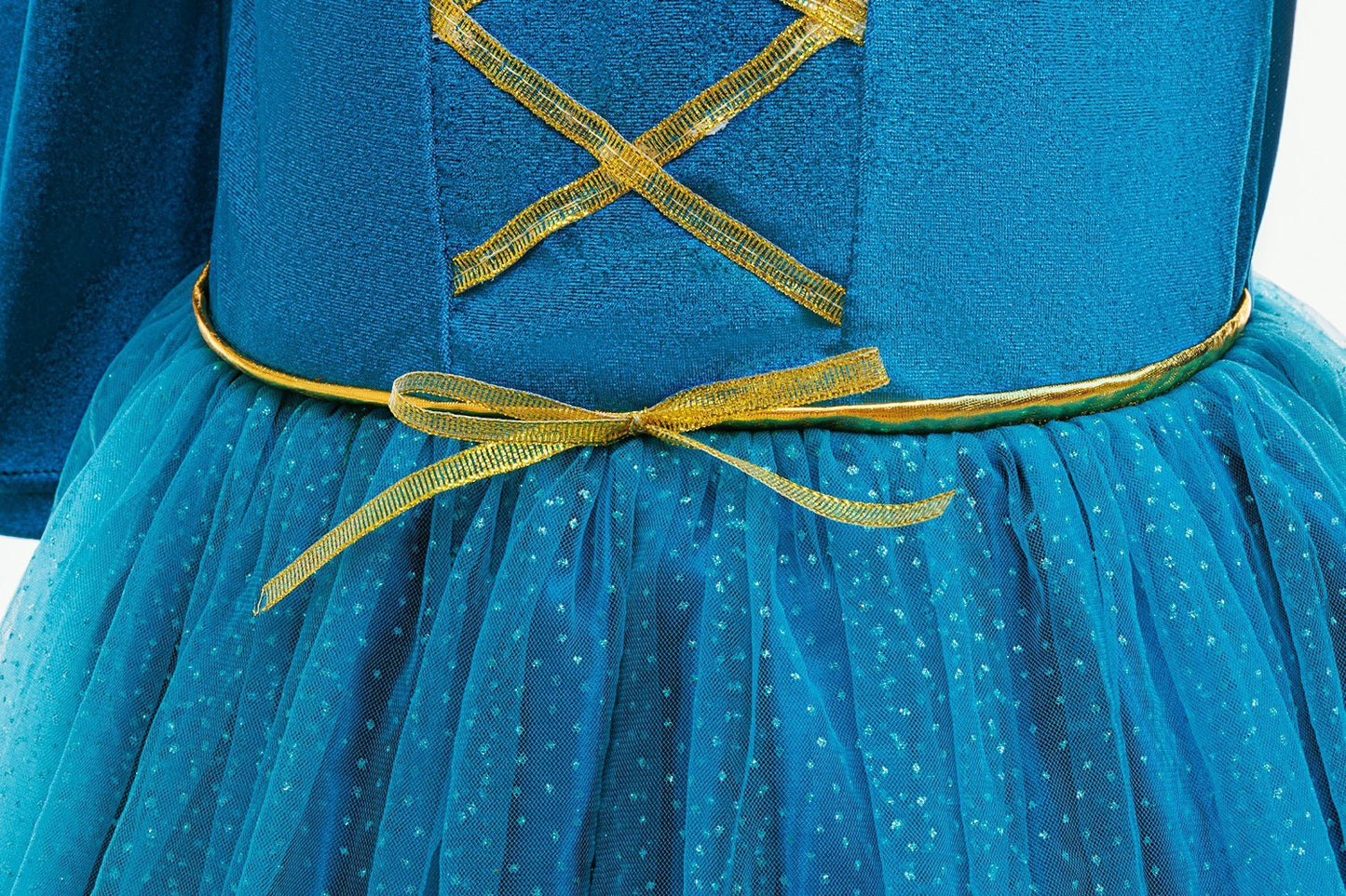 Party Dress for Girls with Glitter