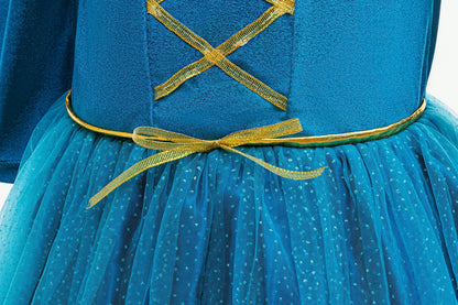 Party Dress for Girls with Glitter