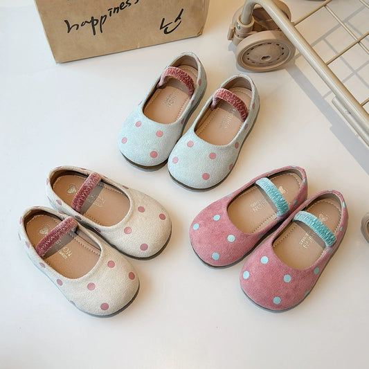 Girls' Polka Dot Shoes