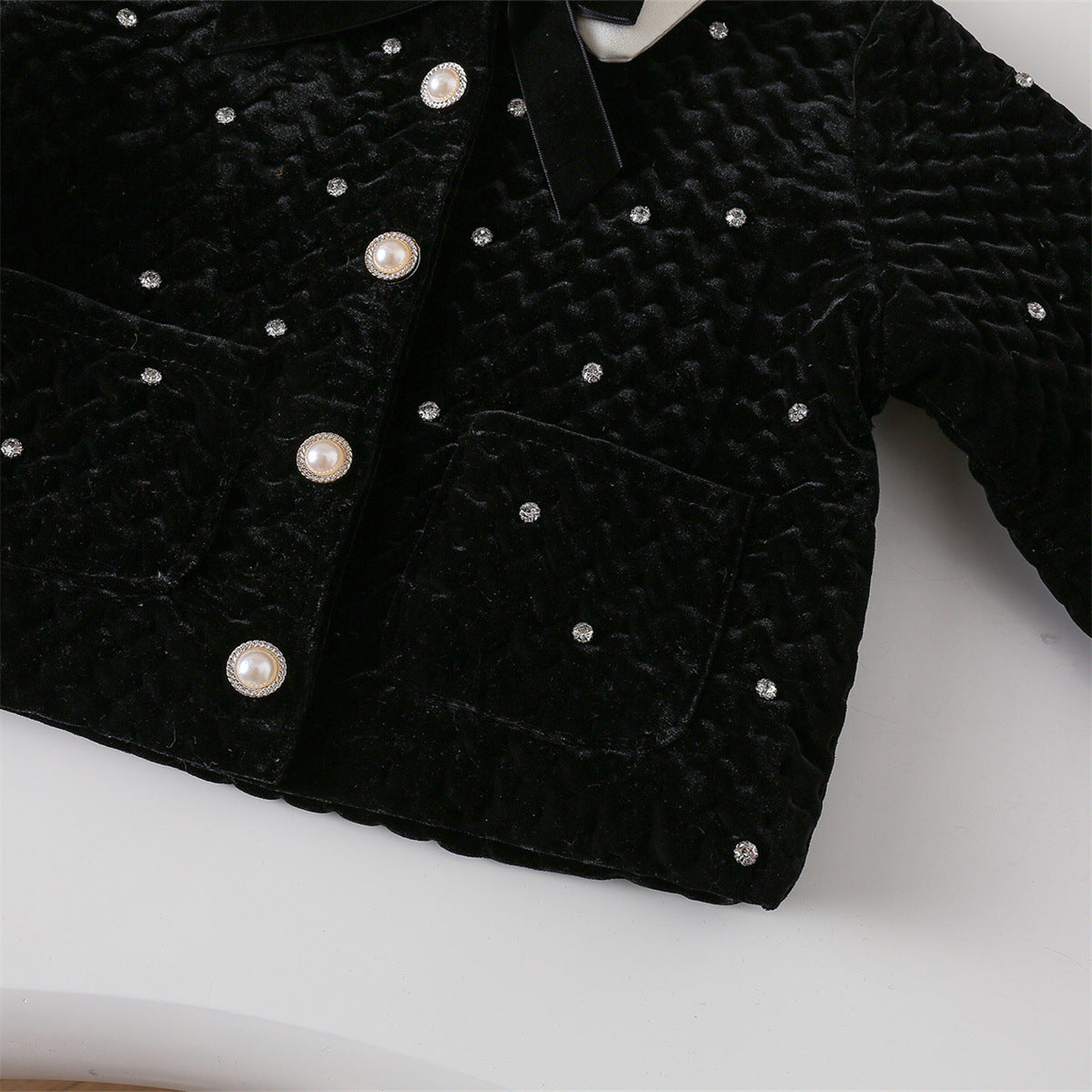 Girls' Black Pearl Set