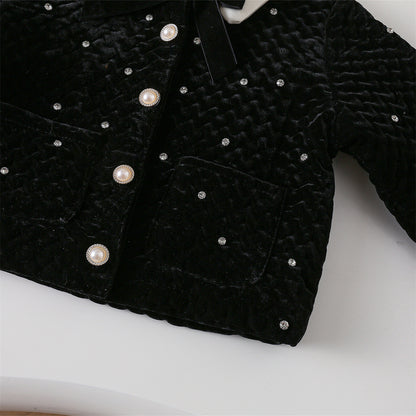 Girls' Black Pearl Set