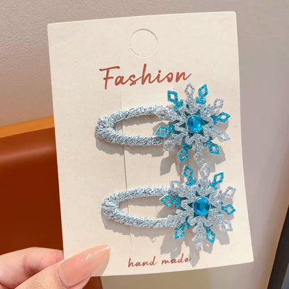 Shiny Blue Hair Clip